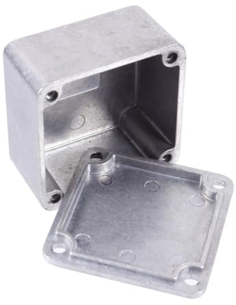 BESPORTBLE Effekt Pedal Gehäuse Aus Aluminium Für E-Gitarre - Robuste Multieffekt Box Für Gitarrenpedale Metall Koffer Für Optimale Und Schutz Ideal Für Musiker Unterwegs