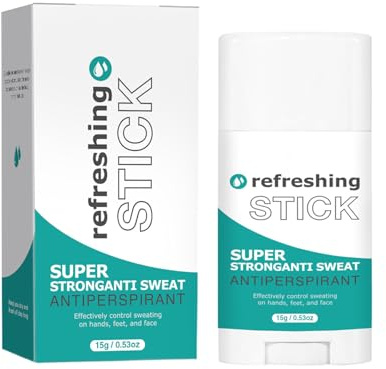 Déodorant anti-transpirant pour femme - Crème Clean Scent - Protection contre la transpiration excessive et les odeurs - 15 g - 7,9 x 4 x 2,1 cm