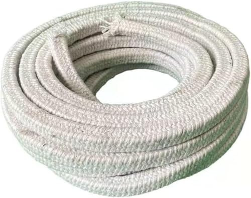 Sellador de cuerda de fibra de cerámica de alta temperatura para juntas en estufas, calderas, hornos, hornos y puertas de horno