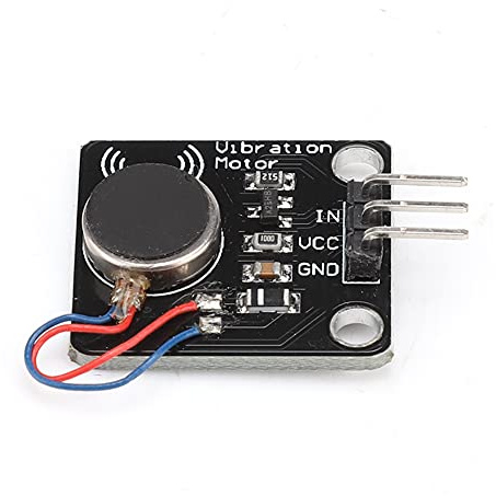 Kelawoly Modulo Motore a Vibrazione, Mini Motore CC con Controllo PWM per Feedback Tattile Nei Dispositivi Indossabili