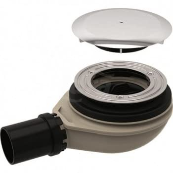 Geberit New PILETTA SIFONE Doccia 90 mm RIBASSATA H 30 mm cod. 150.583.21.1, Bianco