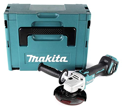 Makita DGA 511 ZJ Akku Winkelschleifer 18V 125mm Brushless Solo + Makpac - ohne Akku, ohne Ladegerät
