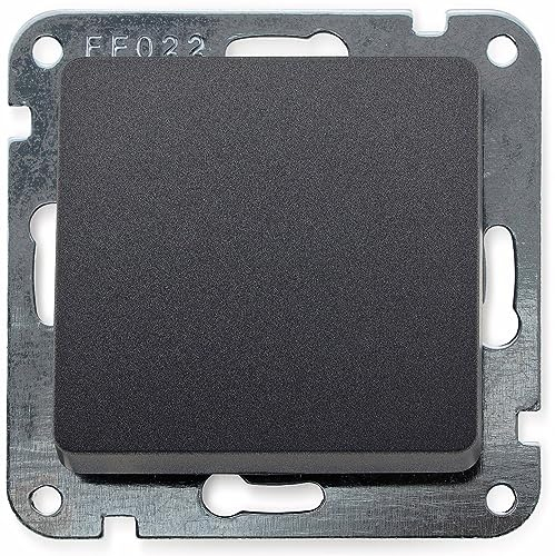 MILOS Wechselschalter 230V/ 10A Anthrazit