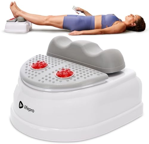 Lifepro Chi Machine - MediRipple Lymphatic Massager with Red Light Therapy, 12-Speed Swing Exercise Machine for Passive Aerobic Fitness, Blood Circulation, Stress Relief & Recover