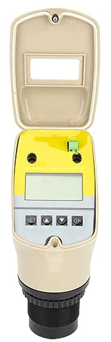 ALT - 666 DC24V Misuratore di livello ad ultrasuoni con display digitale, sensore di livello d’acqua ad ultrasuoni con LCD, trasmettitore di livello impermeabile IP67 per serbatoi (0-15 metri)
