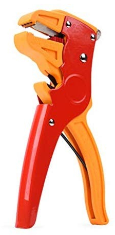 Insulated Wire Stripper, Adjustable Cable Stripping Tool, Professional Wire Cutter for Industrial and Home Automotive Electrical Repair