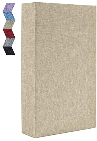 Vienrose Fotoalbum, traditionell, 10 x 15 cm, 300 Hüllen, Leineneinband, großes Format, für Familie, Baby, Hochzeit