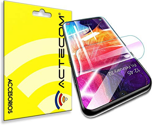actecom® Protector de Pantalla TPU Hidrogel compatible con REALME X3 SUPERZOOM Flexible Membrana Lámina Protectora Cubierta Protectora