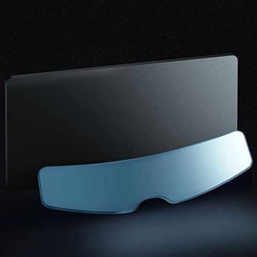 Pellicola antiappannamento per scudo per casco da moto, adesivo impermeabile resistente alla nebbia con visiera trasparente da 24,5 cm universale per il ciclismo