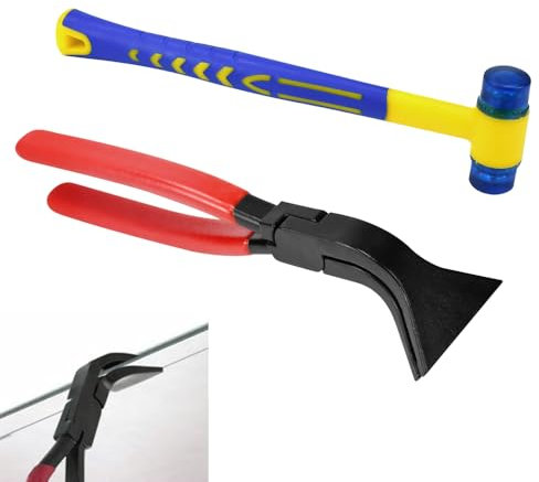 KYYGKY Pinza Piegata a 45°Con Manico Antiscivolo Martello Pinza Piegatrice Per Lamiera