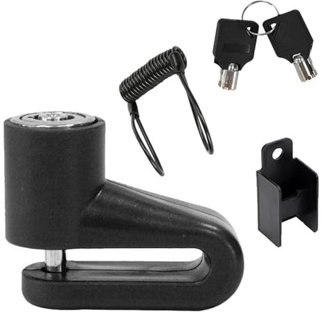 Catena antifurto Moto Disco,Lucchetto antifurto per moto,Serratura per moto con telaio,Blocco moto disco,Lucchetto per moto disco,Lucchetto di sicurezza del freno a disco,Disco di sicurezza per