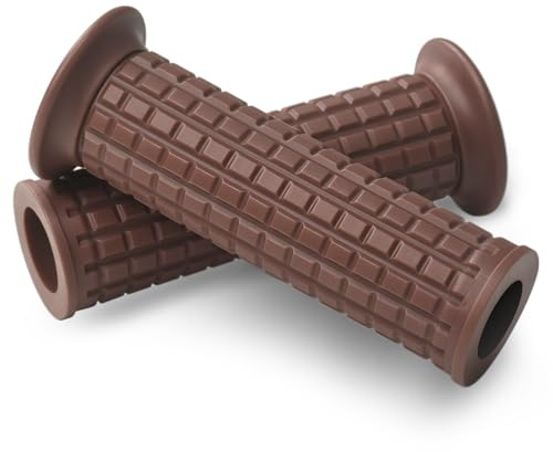 22mm (7/8) Handlebar Grips, Open End Universal Motorcycle Hand Grips
