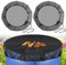 2 Piezas Red Protectora para Barriles, 100 cm Red Protectora para Barril de Lluvia, Cubierta Ajustable para Barriles de Lluvia, para Jardín al Aire Libre Protección contra Hojas Mosquitos