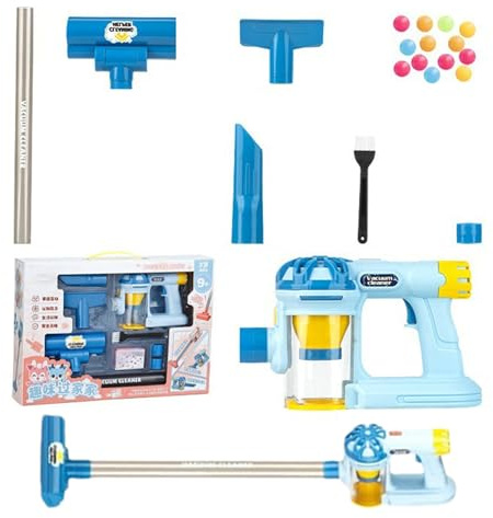 Jouet d'aspirateur pour , de Nettoyage pour pour , aspirateur électrique simulé pour , Jouet de Maison pour Les Filles pour Les âgés de 3 Ans et Plus