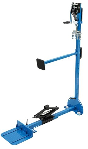 Shalmidor Bilbucklor reparationsverktyg, bil Dent Puller max dragkraft 800 kg, bucklor reparationssats bil, vinkel justerbar 120 °, justerbar höjd 1,2–1,5 m, kaross buckeldragare, bil reparation
