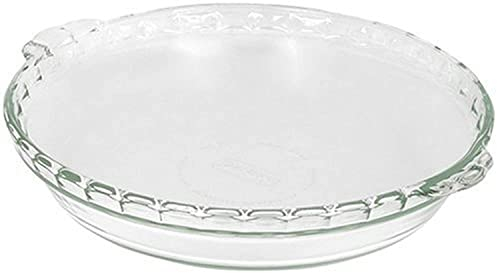 Pyrex Bakeware Tortenplatte, gewellt, 24,9 cm, transparent