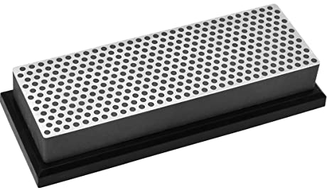DMT Diamond Whetstone™ Diamant Schleifstein in Kunststoffbox 6 Extragrob | Messerschärfer in Profiqualität | 15cm Wetzstein für Messer und Werkzeuge | Made in USA | W6XP