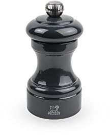 Peugeot - Macinasale Bistro 10 cm - Sistema di macinazione classico - Realizzato in legno certificato PEFC - Meccanismo garantito a vita - Made in France - Bistrorama - Colore ardesia