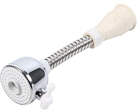 Aérateur De Robinet, Cuisine Réglable économie D'eau Robinet Tuyau Aérateur Diffuseur Bec Pivotant à 360 ° Bec