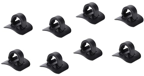 Toddmomy 8stücke Teiliges Schwarze Kabelklemmen Für Fahrräder Clip Und Schaltzugführungen Installieren Für Mountainbikes Und Klappfahrräder