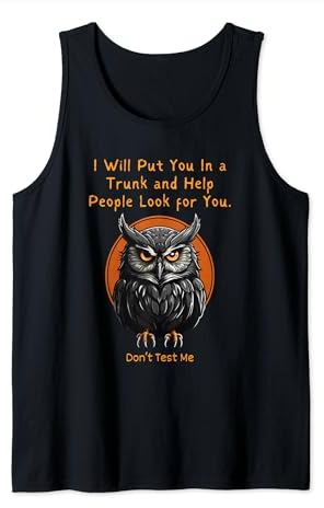 Te pondré en el baúl y ayudaré a la gente a buscar Camiseta sin Mangas