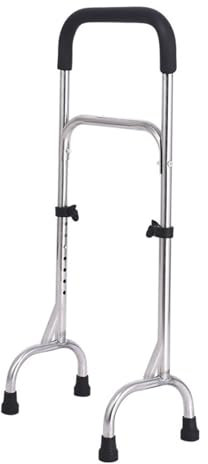 GNIUBBDB Altezza Regolabile per Camminare, Telaio Zimmer in Acciaio Leggero per Anziani, ausili per Camminare in Piedi, deambulatore Standard, deambulatore Portatile