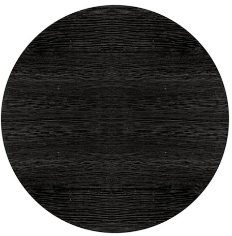 Highcovercaps Self Adhesive Screw Hole Cover Caps, Oak Style, 700 Pieces/5 Sheets, 12mm, Waterproof Stickers for Wooden Furniture (Black Woodgrains)