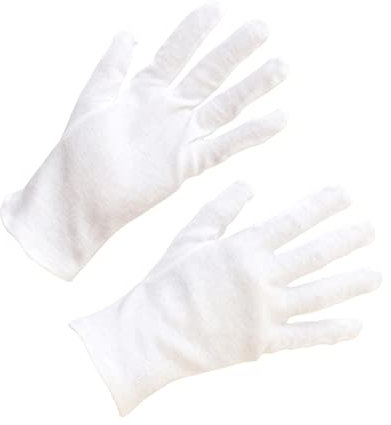 GARVALON 12 Paar Baumwollhandschuhe Arbeitshandschuhe Xl Schutzhandschuhe Für Schmuckprüfung Garten Reinigung Industriezwecke