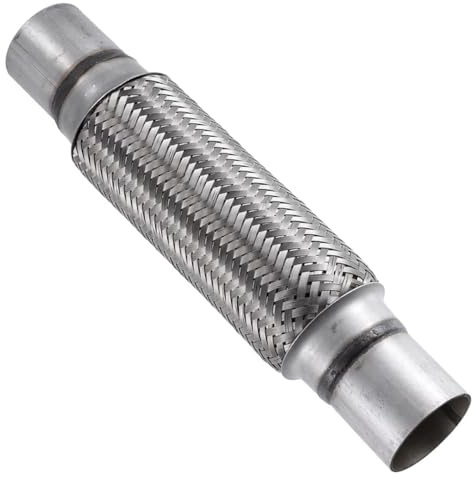 MOCNT Tubo Flessibile di Scarico per Auto 45mm X 250mm/350mm Tubo di Riparazione Giunto Flessibile Acciaio Inossidabile Intrecciato Tubo Flessibile Scarico Marmitta Connettore