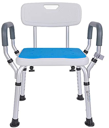 RUHEN Sgabello da Doccia, Sgabello da Bagno, Sgabello da Vasca da Bagno, Sgabello da Doccia, con Seduta Imbottita con Schienale Antiscivolo e sedili per Vasca da Bagno Antiscivolo