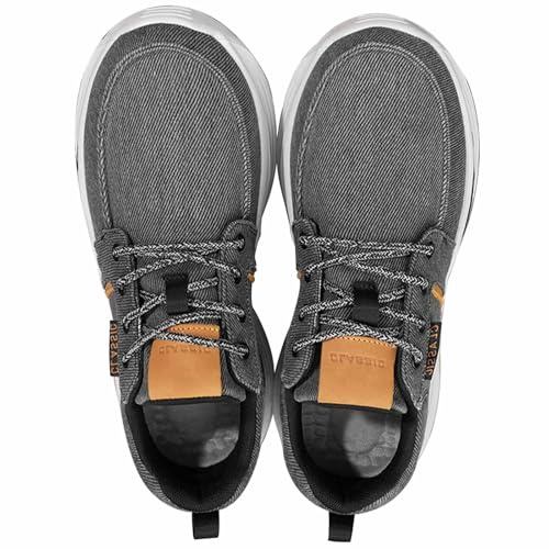 Scarpe Uomo Slip-On Casual, Ortopediche, Pianta Larga, Comfort per Camminata(Black,46 EU)