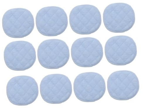 Mikikit Coppette Assorbilatte in Cotone Riutilizzabili 20 Pezzi Elevata Capacità Assorbente e Fodera per Allattamento Comfort Post Parto
