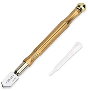 HARDEN professional glass oil cutter 176 mm, tungsten carbide, auto oil (HAR 570353)