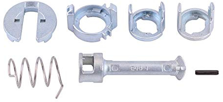 Kit de reparación de cerradura de puerta de automóvil VOBOR - Cerradura de puerta del cilindro - Piezas de repuesto - Compatible con BMW E46 3 Series - Metalico