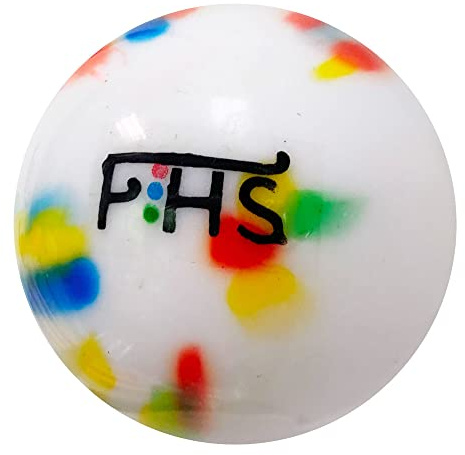 Field Hockey Ball Shiny Super Smooth Multicolored for Practice Training Balls (Single/One Ball)