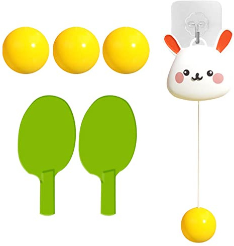 Maodom Indoor Tischtennis Zum Aufhängen,Kreatives Hänge Tischtennis Trainer Set,Tischtennisspielzeug,Tischtennistrainer Set,Hängendes Tischtennis Trainingsgerät Für Kinder? / ?