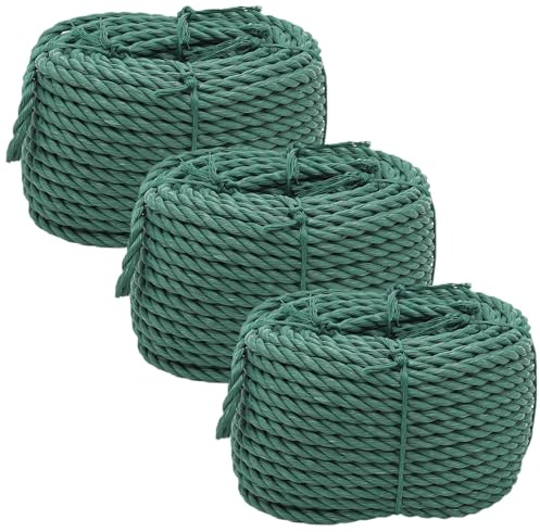 Flandria 20022 Seil PP Ø 7 mm x 25 m, grün (Packung mit 3)