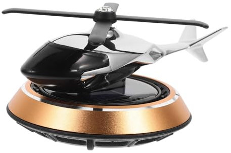 Gatuida Solar-lufterfrischer Fürs Auto Helikopter-ornament Armaturenbrett-dekor Aroma-diffusor Auto-innenausstattung Lufterfrischer-dekoration Aromatherapie-ornament