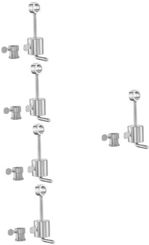 SUPVOX 5ensembles Set De Poids Inoxydable Pour Rôtisserie Accessoire De Barbecue Robuste Pour Équilibrer Les Brochettes Poids De Support Pour Cuisson Uniforme Extérieur