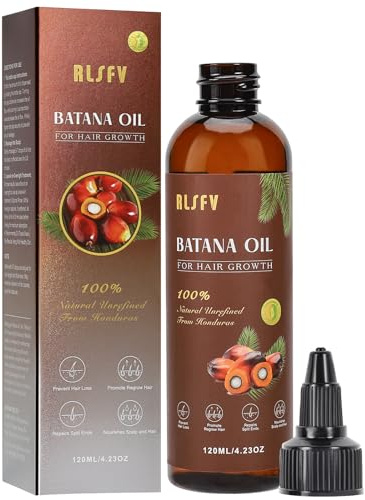Ekologisk Batanaolja för hårväxt: Naturlig olja och hårvårdsmask (120 ml)