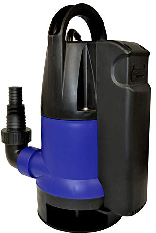 Pompe submersible pour eaux usées Dirt-Star-Extra-SS POMPE À BARIL DE PLUIE pour l'irrigation et comme pompe de sous-sol (550 Watt)