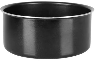 Crealys 523577 Casserole Aluminium pressé Noir Ø 20 cm H 9 cm - Revêtement intérieur anti-adhésif sans PFOA -compatible manche DECLIC NEW (non inclus) - Tous feux dont induction