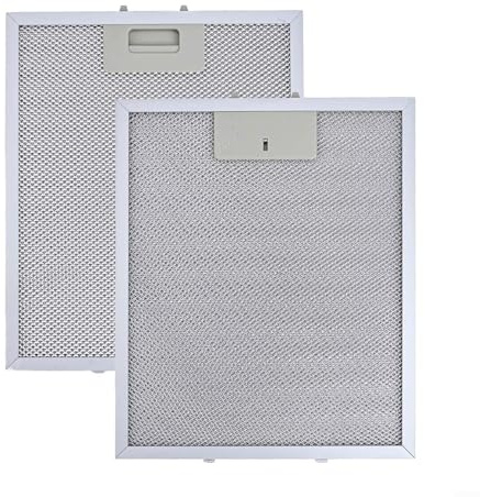 MoSundi For RANGEMASTER Cooker Hood Filter Replacement Metal Grease Filter, 300X 250Mm, 5-Layer Aluminum Extractor Vent For Cooker And Kitchen Extractor Hoods, 2Pack