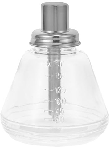 PLAFOPE Dispenser Liquido Pressione Bottiglia Vuota per Solvente Smalto Gel e Struccante Ampia Bocca per Facile Pulizia e Ricarica Contenitore Compatto e Resistente per Viaggi Art