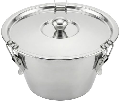 PetriStor Molde para baño de agua con tapa de 22 cm de diámetro, molde para pudín con tapa, moldes para pudin, moldes para pudin, moldes para pudín para caer, cuencos de crema brulee, moldes para