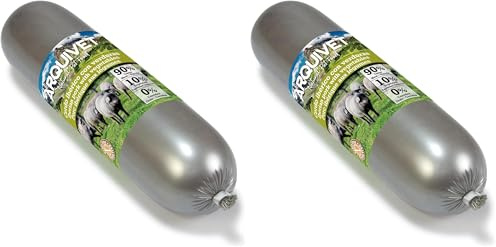 Arquivet Salsiccia di maiale iberico con verdure per cani 500 g, 1 unità (confezione da 2)