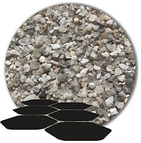 25 kg Fugensand Einkehrsand Quarzsand grau hellgrau 14 Körnungen (1,0-3,15 mm)