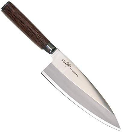 Totiko Japan Knives, Coltello da cucina Giapponese professionale, DEBA SAKAI 21 CM - 7 INCH