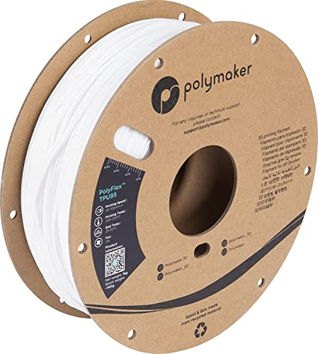 Polymaker PolyFlex TPU-95A Weiß - 1,75mm - 750g
