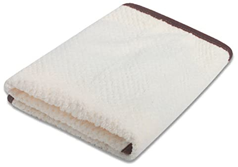 BYYLECL Hundehandtuch Schnelltrocknend Mikrofaser Badetuch für Kleine Mittlere Hunde Katzen Extra Saugfähig Waschbar Haustier Warm Handtuch Weiß